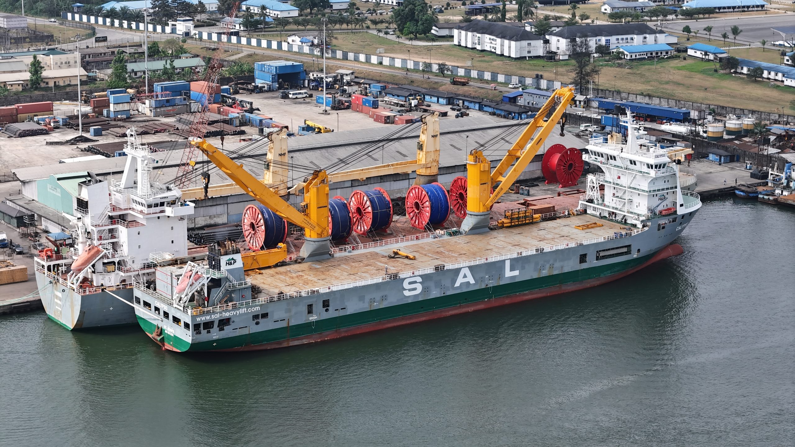 navigating complexities, mv trina, mv calypso, mv hanna, nigeria