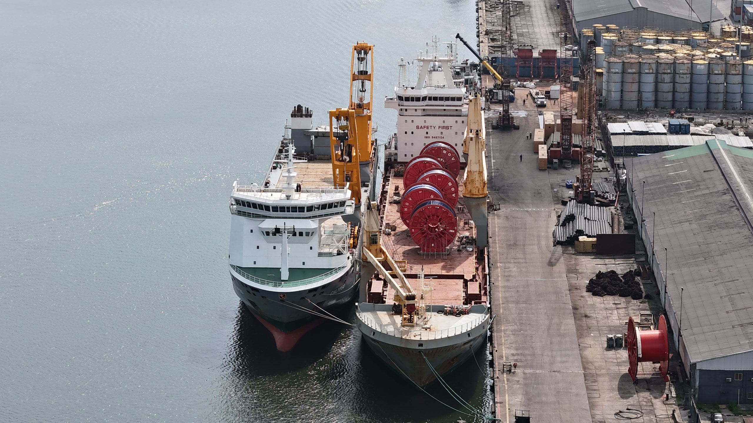 navigating complexities, mv trina, mv calypso, mv hanna, nigeria