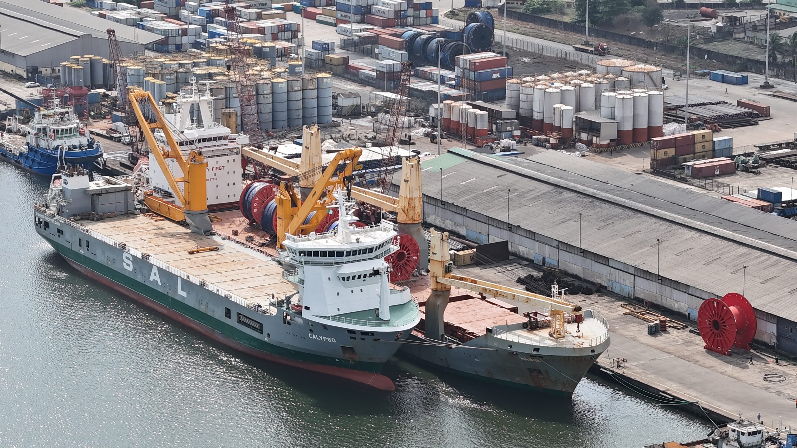 navigating complexities, mv trina, mv calypso, mv hanna, nigeria